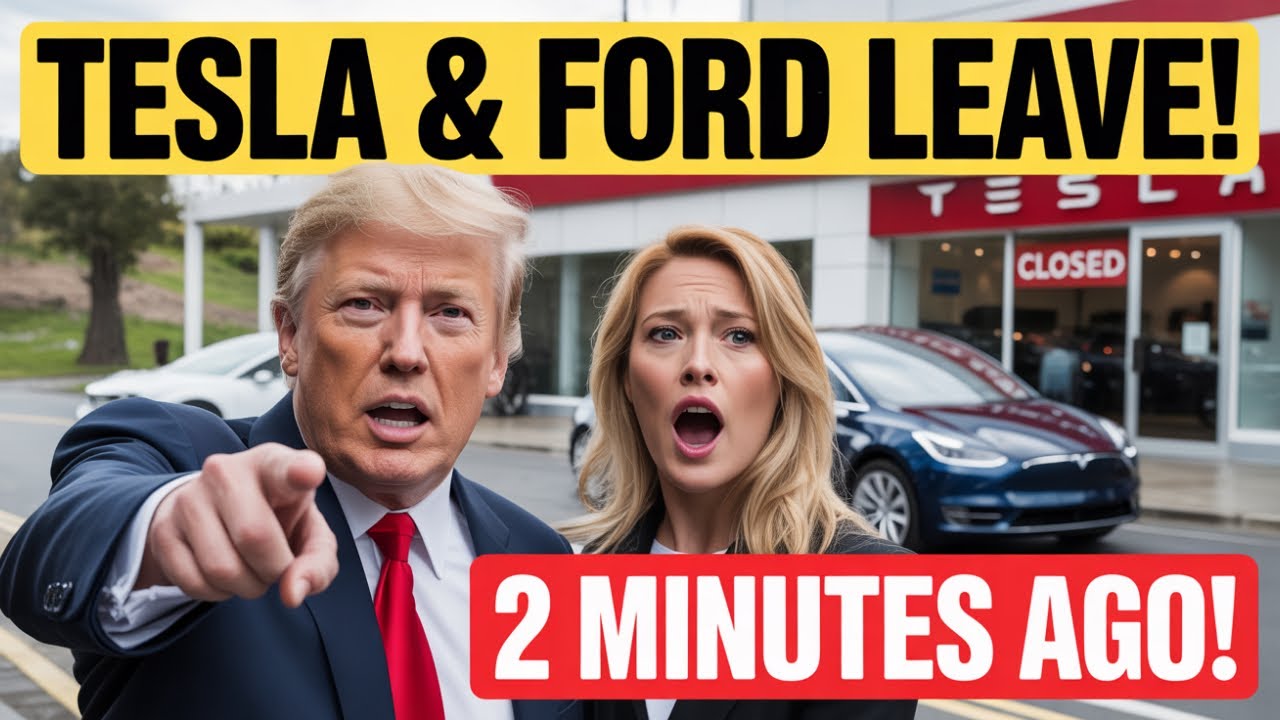 😱 TESLA & FORD Just LEFT the U.S.! | Massive Auto Industry Shake-Up!