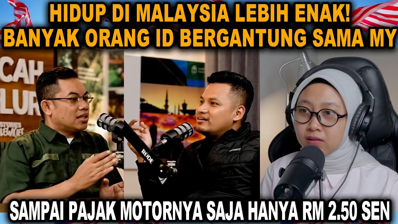 BANYAK RAKYAT INDONESIA BERGANTUNG KE MALAYSIA❗❗ SAMPAI PAJAK MOTOR HANYA RM2 50 SEN❓