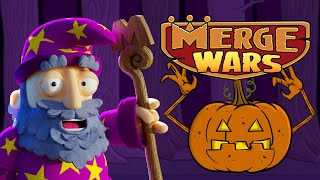 MERGE WARS - BOO!🎃 screenshot 4