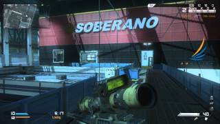 Call of Duty Ghosts: Multiplayer Gameplay -FFA Sniper Gameplay on Sovereign