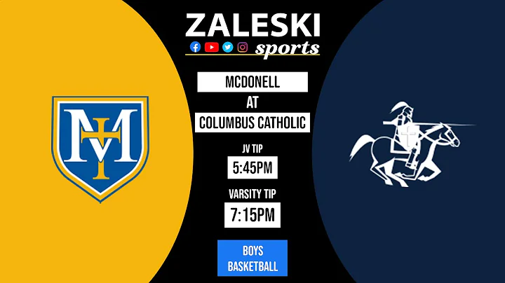 McDonell at Columbus Catholic | 2020 WIAA Boys Bas...
