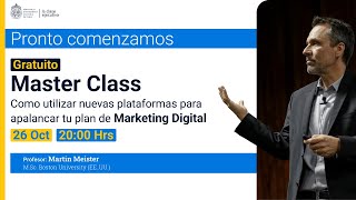 Master Class | Actividad gratuita