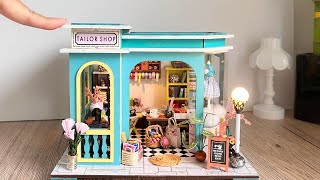 I Built This Miniature Tailor Shop Kit | Relaxing Build + Honest Review screenshot 4