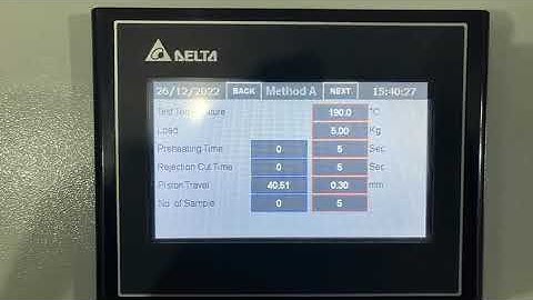 Melt Flow Index Tester MFI   S2200