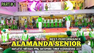 DRUM BAND ALAMANDA SENIOR - HAFLATUL IMTIHAN PPMJ BATUPORO TIMUR KEDUNGDUNG 2021 #PART-1