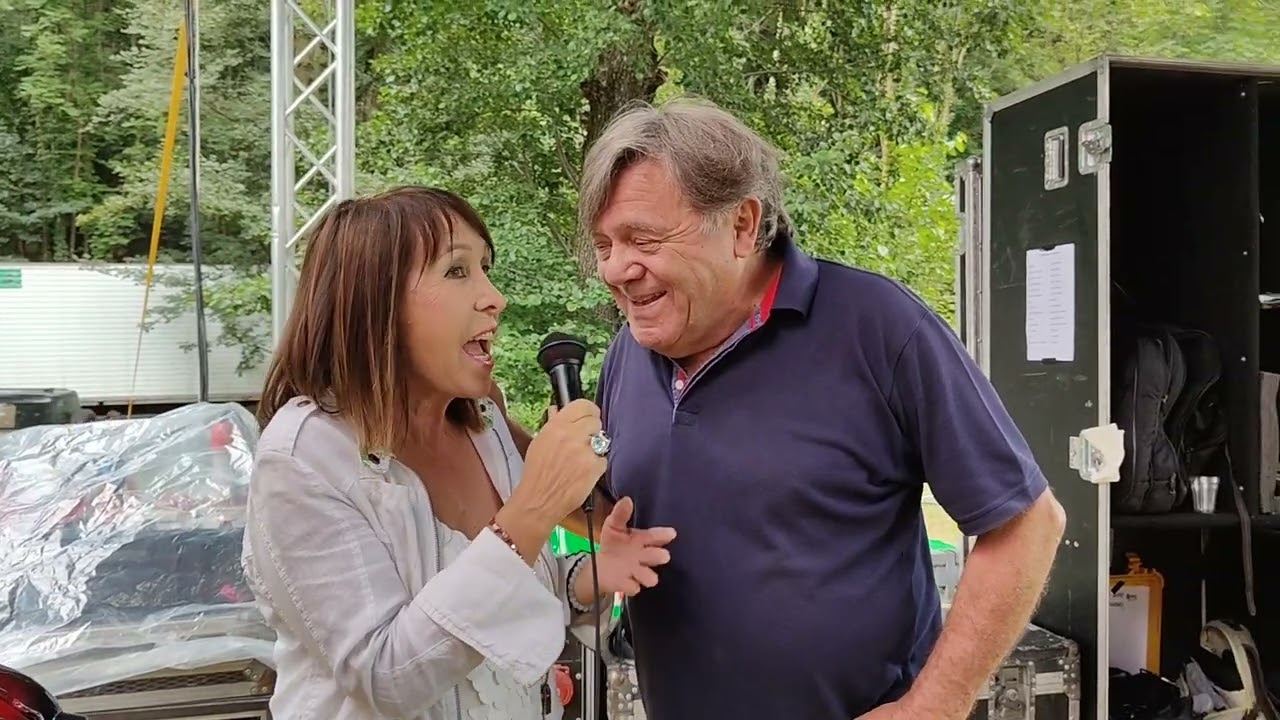 Beppe Carletti de I Nomadi al concerto del 6 luglio a Caraglio