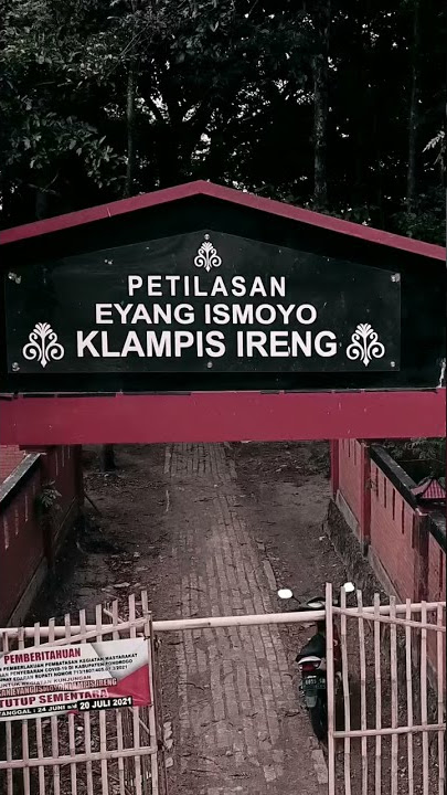 Petilasan EYANG ISMOYO👉🏻👉🏻 https://youtu.be/XPNd-RJ07jc