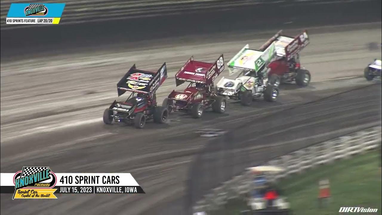 Knoxville Raceway 410 Highlights / July 15, 2023 YouTube