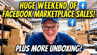Huge weekend of Facebook Marketplace Sales Plus More Unboxing