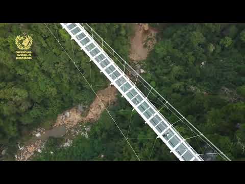 Longest Glass Bridge in the World - Official World Record