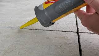 Concrete expansion joint filling