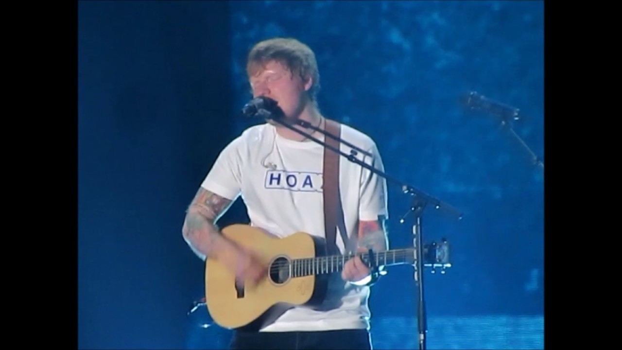 ed sheeran eraser newcastle 19/04/2017 YouTube