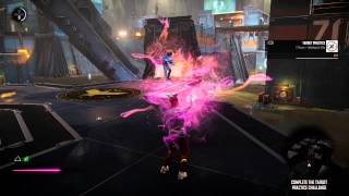 Infamous: First Light - The Arena Beta: Curdun Bay Stasis Blast Training (L1) Tutorial Sequence PS4