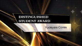Yudeysis Cores - 2015 UCF Distinguished Student Award Winner