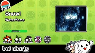 [TJAPlayer3-dev] Snow! 全難易度 [創作譜面]