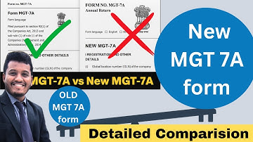MGT-7A Old vs New | Major Changes in Annual Return Filing for Small Companies || Synopsis24