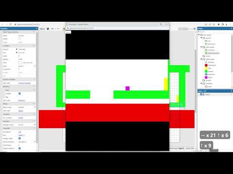 5 Beginner Construct 3 Making a platformer: Camera follow player, scroll to behaviour