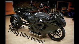 Carbon Fiber Hayabusa Drag Bike Build Timelapse