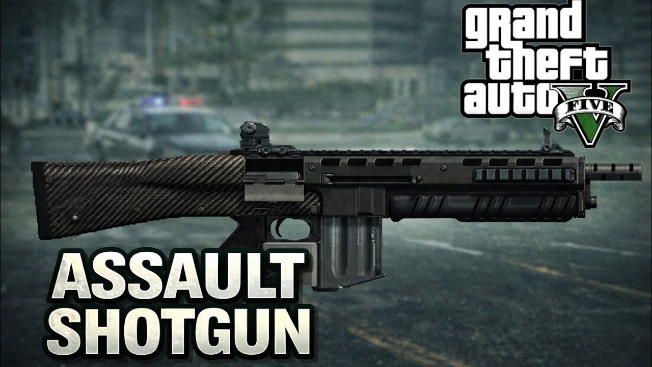 Assault Shotgun REVIEW GTA V Grand Theft Auto 5 YouTube 