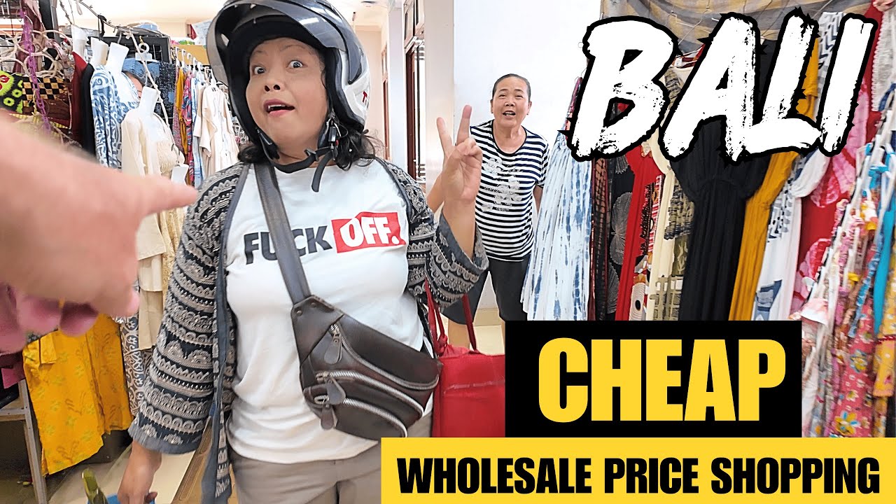 Score Big Savings in Bali: Wholesale Tourist Goods Shopping Market