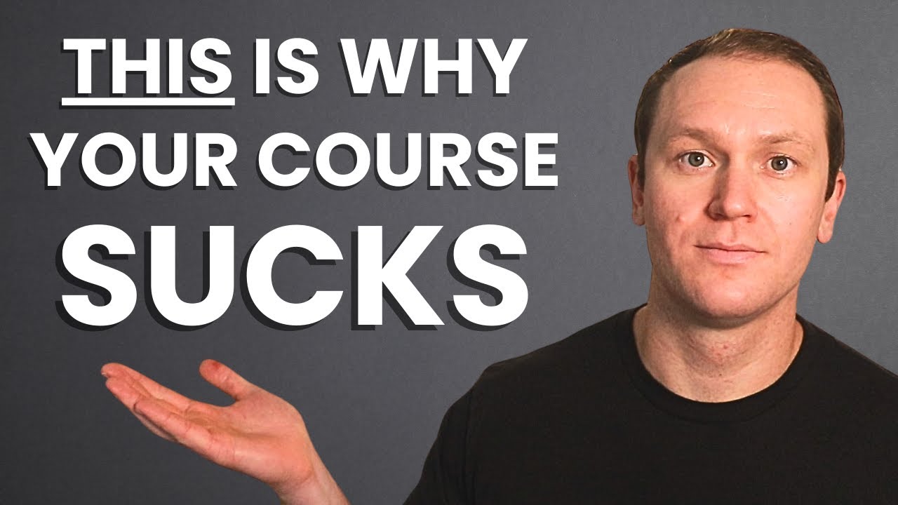Wrong Course You're creating online courses WRONG. - YouTube