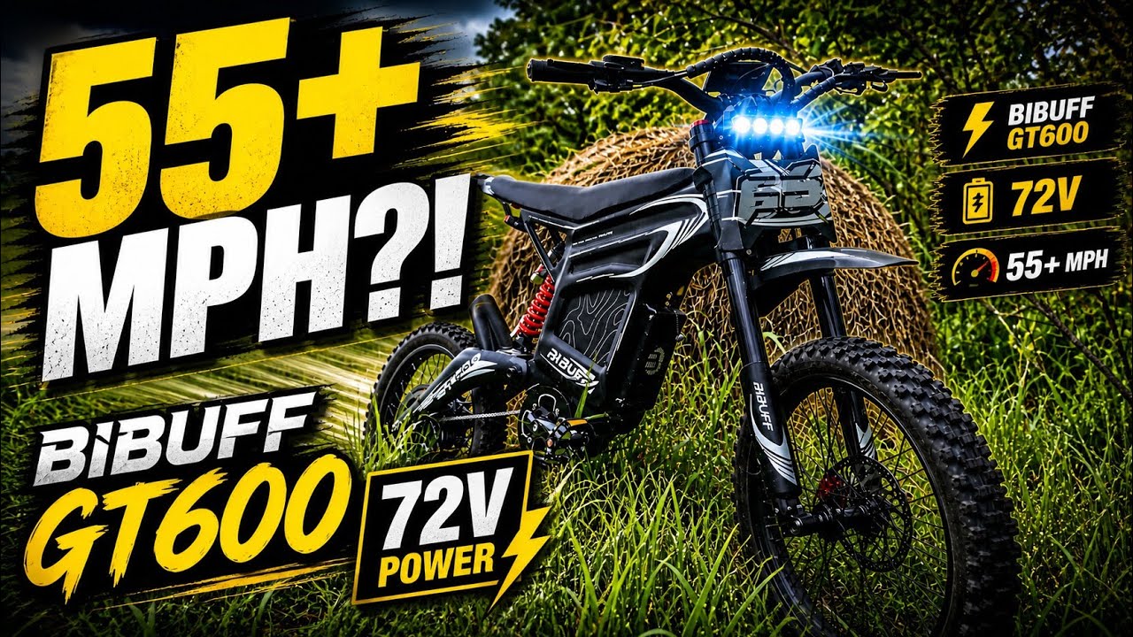 HAPPYRUN KILLER--BIBUFF GT600 72V Rocket Ship