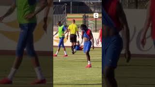 😳⚽️ Malo Gusto au sol après une semelle de Lucas Digne ! #france #football #coupedumonde2026