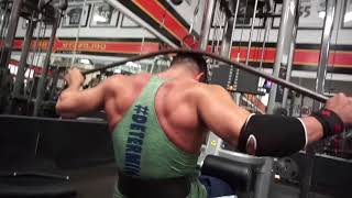 Oldschool Back Workout Golden Era Handal Saldana