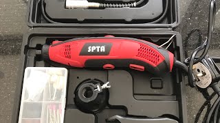 Details about   SPTA RT388AC Advanced Multi-functional Rotary Tool Kit with 388 Accessories 