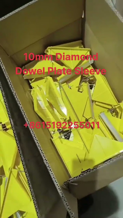 10mm Diamond Dowel Plate Sleeves #dowelplate #diamonddowelsleeve #10mmdowelsleeve
