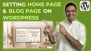 How to Set a Home Page and Blog Page in WordPress (Step-by-Step) | WordPress Tutorial for Beginners