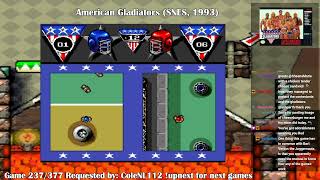 Retro Viewer's Choice S2: Game #237 - American Gladiators (SNES)