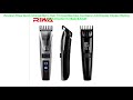 Riwa K3 Quick Charge Mens LCD Hair Trimmer Machine Cordless LCD Display Clipper Styling Haircut Cutter Tool for Baby&Adult