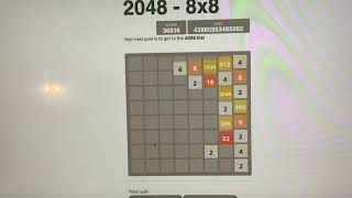 2048 8x8 - Getting the 4096 tile