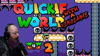 LUIGI'S A MADMAN - Quickie World With A Vengeance - Super Mario World ROM Hacks with Oshikorosu [2]