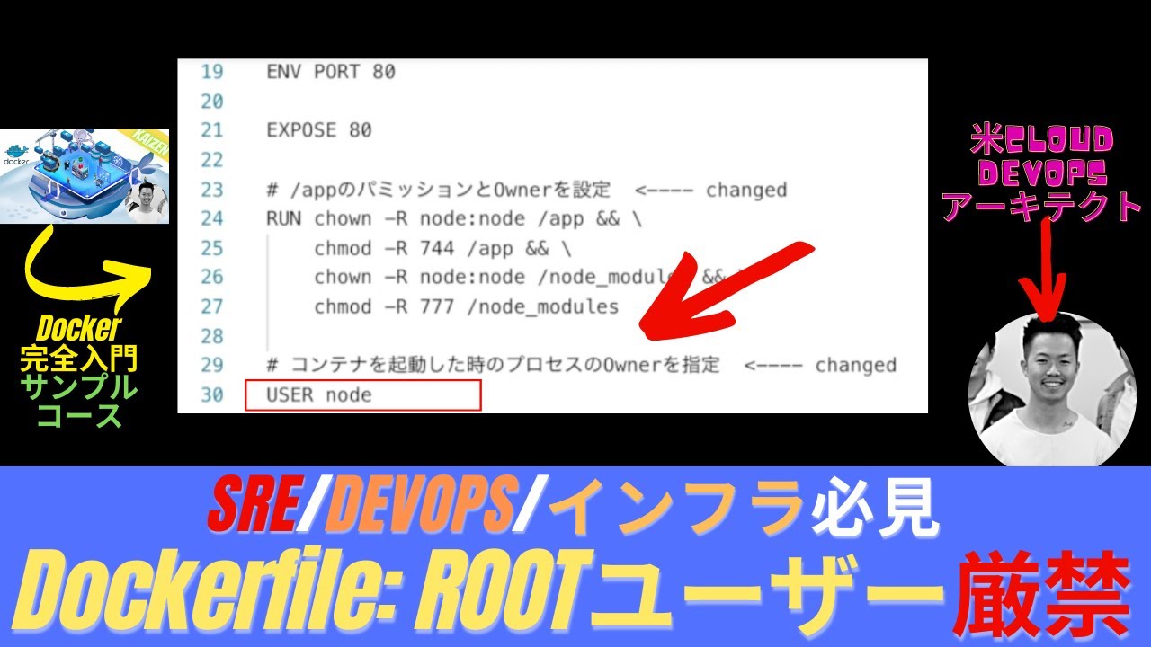Run Dockerfile As Non Root Run Dockerfile As Non Root