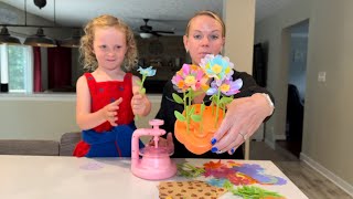 Diy Fabric Flower Bouquet Toys Craft Kits For Girls