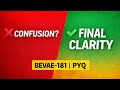 BEVAE-181 EVS PYQ | Confusing Questions Explained | Correct Concepts | IGNOU Exam