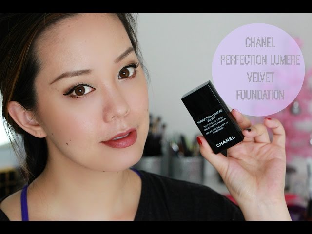 Chanel Perfection Lumiere Velvet Foundation First Impression 