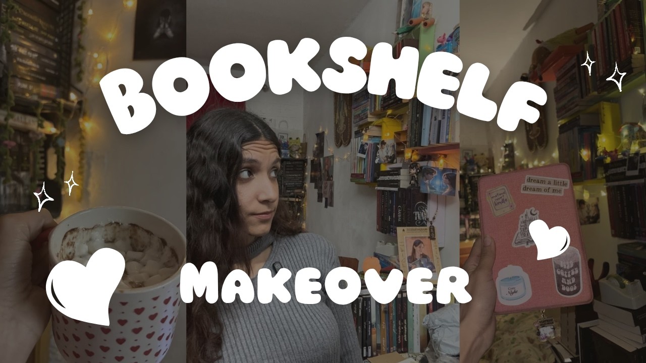يلا نعمل makeover للمكتبة📚🪄