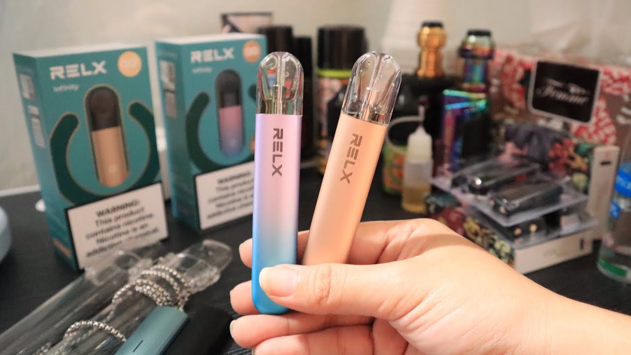 Relx Infinity Unboxing/Review ( Skyblush and Gold ) April 2022 || Updated Refillable Pods 30ML Juice