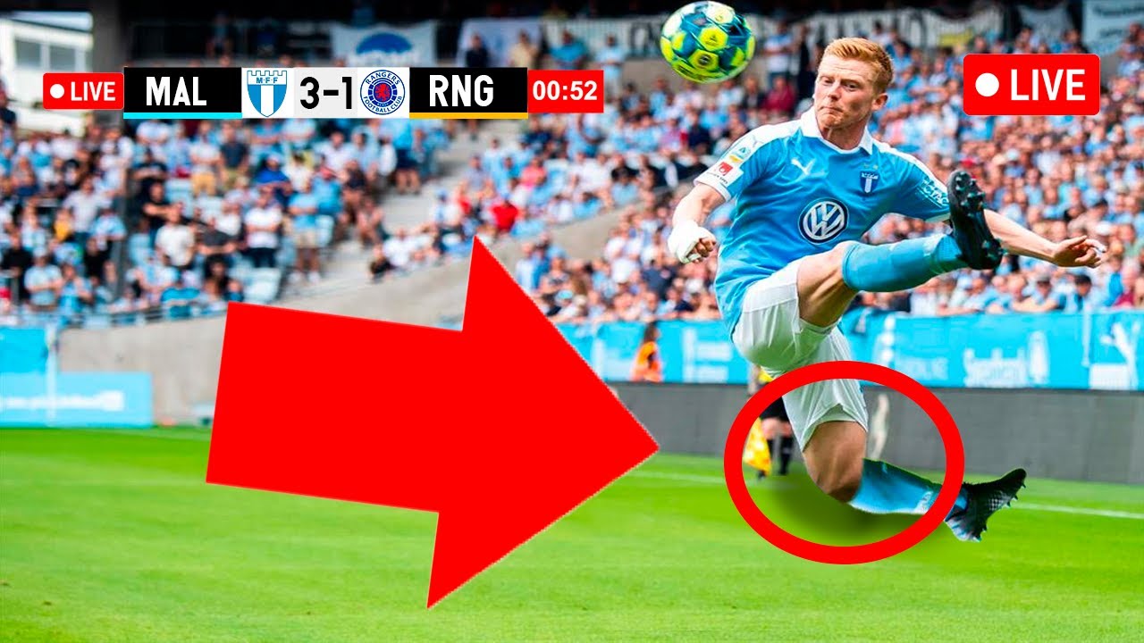0-2 - Malmo vs Rangers ALL GOALS I Coppa Italia Live Football Match Stream eFootball Pes24