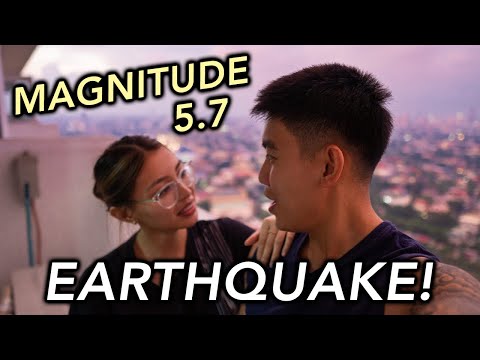 Experiencing an EARTHQUAKE in Manila, Philippines! 2021 (VLOG)