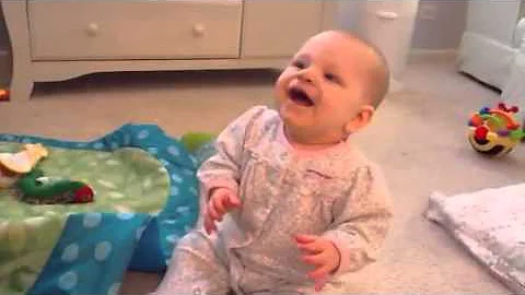Baby laughing 2
