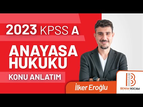 22)2023 KPSS A Anayasa Hukuku - Yasama 8 - TBMM'nin Bilgi Edinme ve Denetim YollarI - İlker EROĞLU