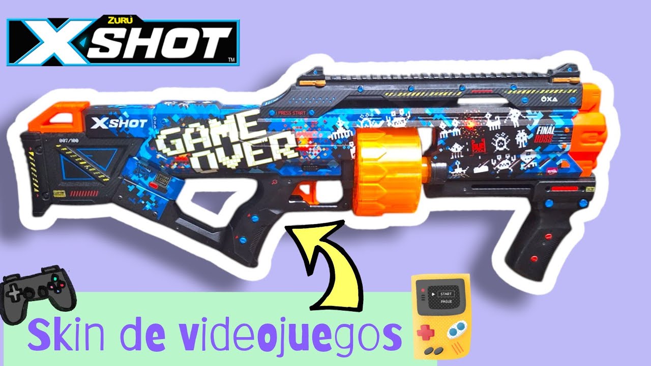 X SHOT de videojuegos LAST STAND  🔫🤑🎮👾 || UNBOXING Y REVIEW