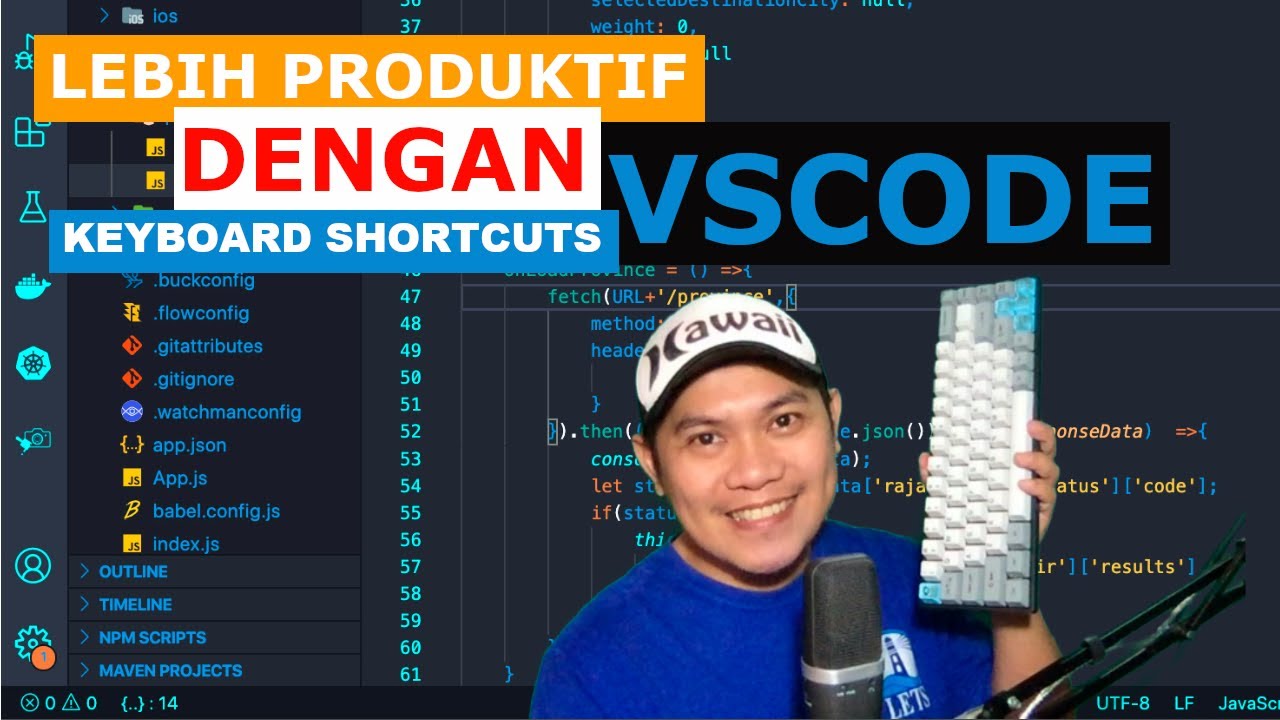 Lebih Produktif Dengan Keyboard Shortcuts di VSCode - YouTube