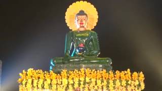 160604 WORLD PEACE EMERALD BUDDHA STUTUE ARRIVED IN DA NANG