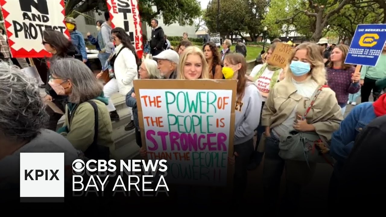 UC Berkeley Protests to Defend Higher Education - YouTube