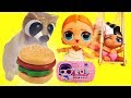 LOL Surprise Dolls Barbecue, Shopping and Nursery with Playmobil Sets & Unboxings